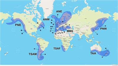 Status of off-bottom mariculture in wave-exposed environments. Part 1. Global inventory of extractive species commercial farms in temperate waters